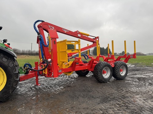 Rabaud forestry trailer - rabaud,