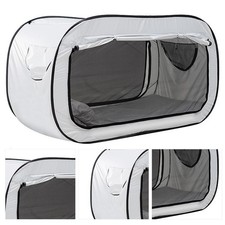 (White)Outdoor Folding Privacy