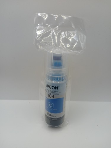 Epson 104 genuine - epson, cyan