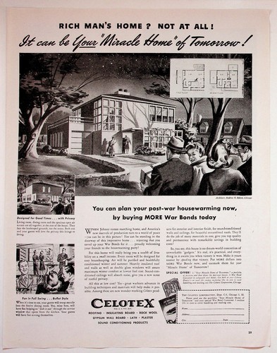 Celotex 1943 original print - 1943,