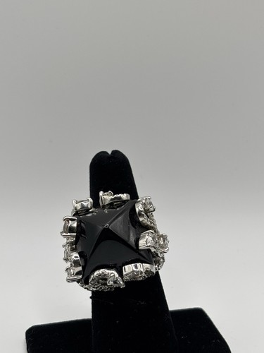 Women ring black rhodium - women's, ring,