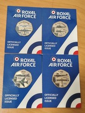 4 x RAF Royal Air Force 50p
