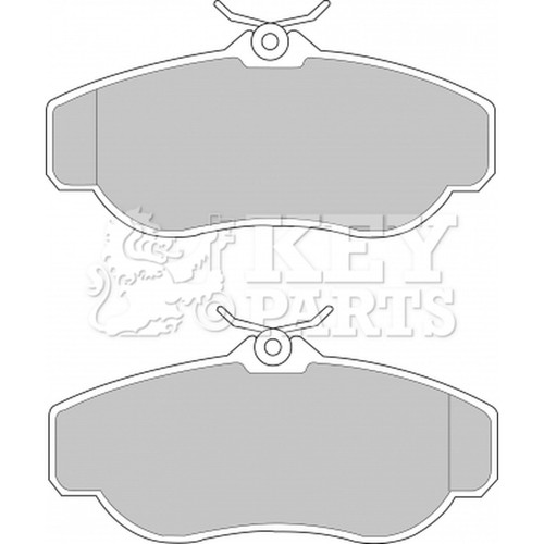 Brake pads set for - pads, rover