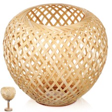 Bamboo Lampshade Rattan Lampshade Ceiling Lampshade Pendant Light Shade UK