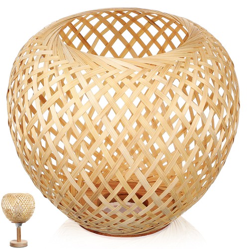 Bamboo lampshade rattan - lampshade,
