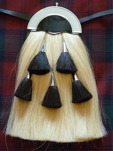 Scottish piper white - piper, horse