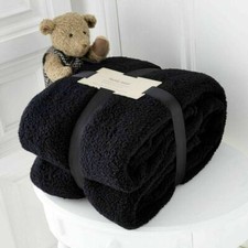 TEDDY BEAR FLEECE THROW BED