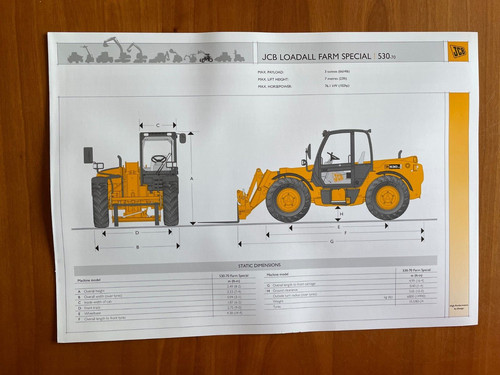 Jcb 530 loadall farm - jcb,