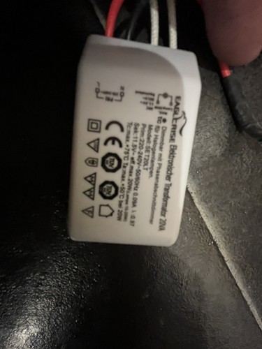 Electronic halogen transformer - halogen,