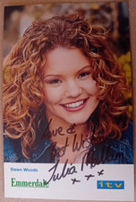 ORIGINAL AUTOGRAPHED EMMERDALE