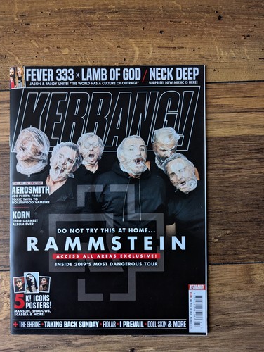 Kerrang 1780 rammstein fever - rammstein,,