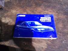 1987 NISSAN SENTRA OWNERS MANUAL BOOKLET