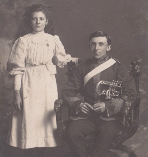 Edwardian 1910s rppc photo - /,