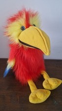 The Puppet Company Macaw Parrot Hand Glove Puppet with Caw Squeaker 23"