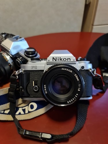 Vintage nikon slr film - nikon, fg-20