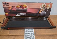 Vintage Salton Hotray Food Plate Warmer Original Boxed 3028 HA3. 