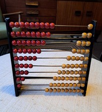 Vintage Wooden Abacus with