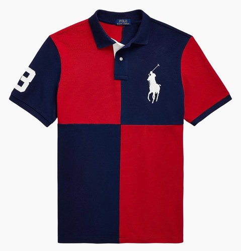 Polo ralph lauren red navy - polo, &