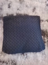 Small Medium Navy Blue Cushion
