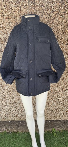 Firetrap quilted jacket navy - jacket,