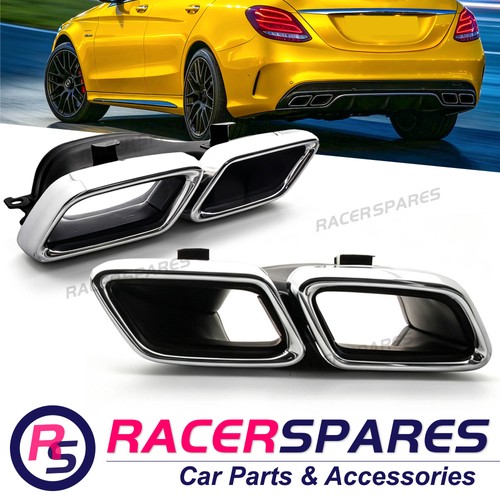 Tailpipe exhaust tips chrome - exhaust,
