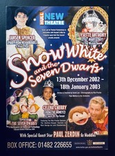 Jansen Spencer, Paul Zerdin, New Theatre, Hull, pantomime 2002-03