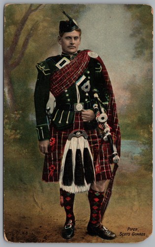 Military scots guards piper - military,