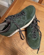 ASICS Green Suede ladies