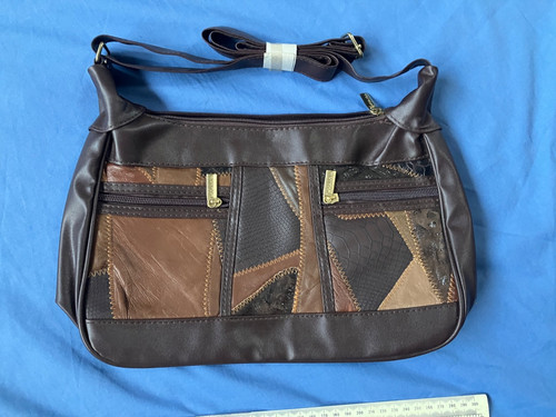 Brand new brown patchwork - brand,