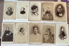 10 Vintage Cabinet Cards