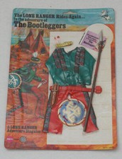 RARE  MARX THE BOOTLEGGERS LONE RANGER ADVENTURE DISGUISE SET