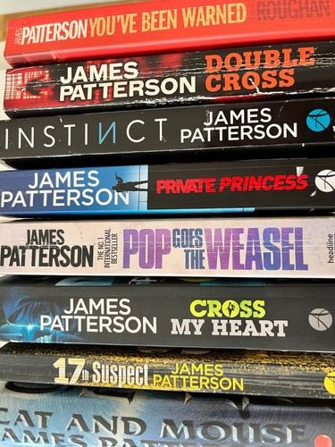 James patterson thrillers - james,