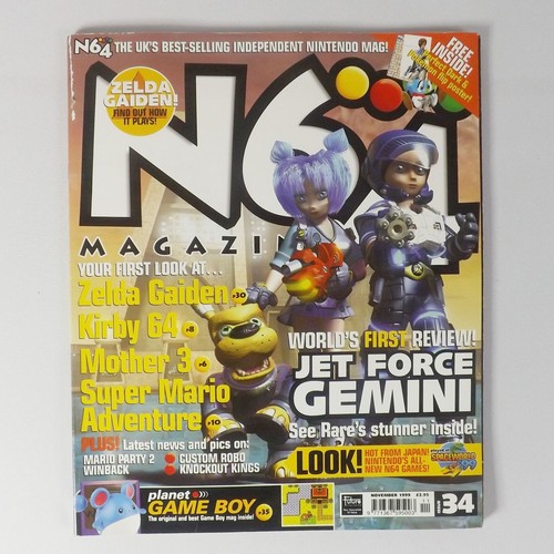 N64 magazine issue november - n64, 34