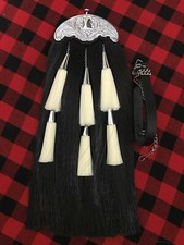 long Horse Black Hair Kilt