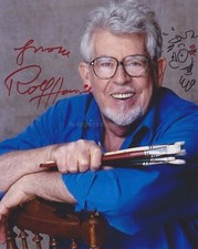Rolf Harris HAND SIGNED 8x10