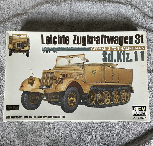 Afv club kfz 11 3t - afv, sd.kfz.11