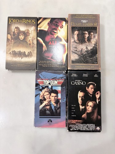 Vhs movie collection lot 5 - vhs,