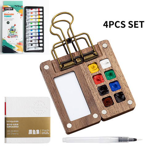 Pocket watercolour palette kit - pocket,