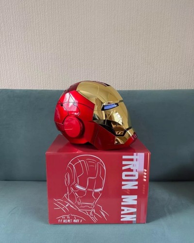 Autoking iron man helmet mk5 - iron,