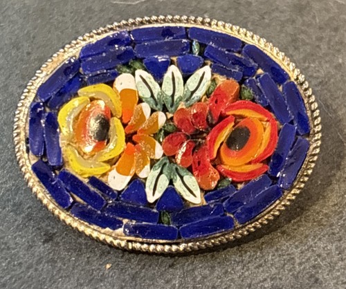 Vintage italian micro mosaic - vintage,