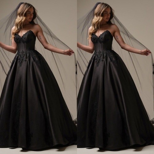 Gothic wedding dresses lace - gothic,