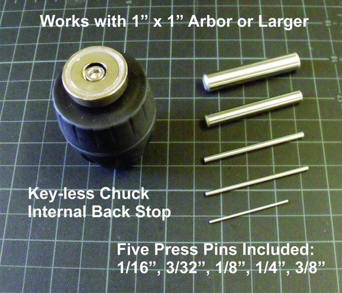 Arbor press magnetic pin - press,