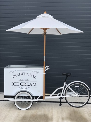 Ice cream tricycle - ice, tricycle,