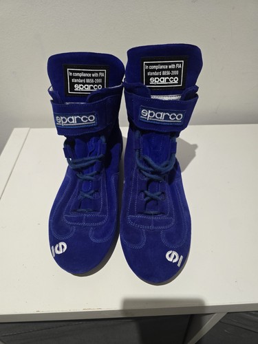 Sparco racing boots blue - racing,