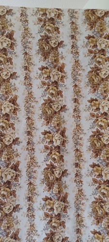 Vintage 1960s 70s curtains - vintage,
