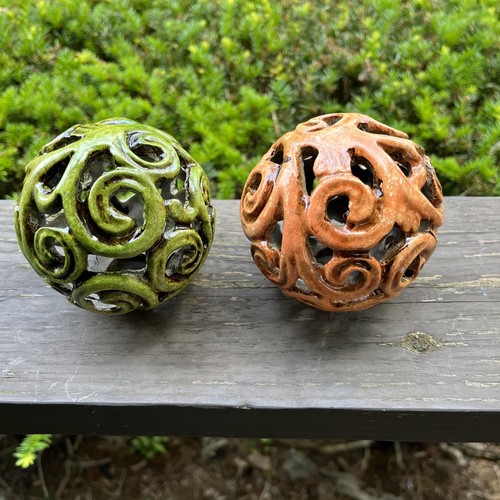 Decorative balls colorful hand - balls,