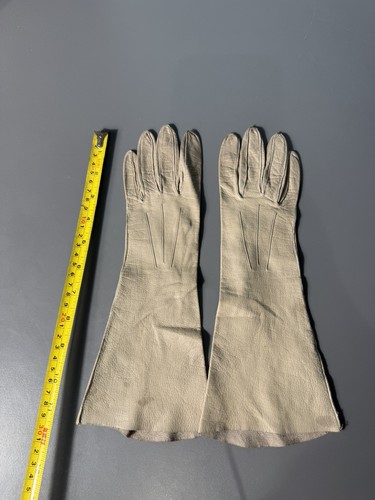 1950s ladies leather gloves - 1950s,