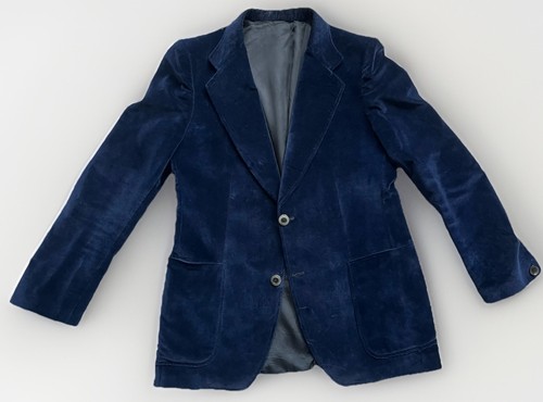 Vintage blue velvet smoking - vintage, /
