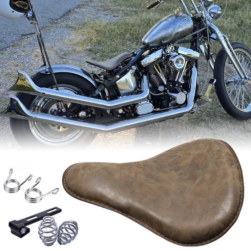 Motorcycle brown solo seat - seat, 3''