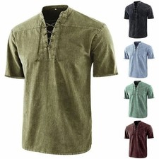 Mens Summer Casual Solid Short